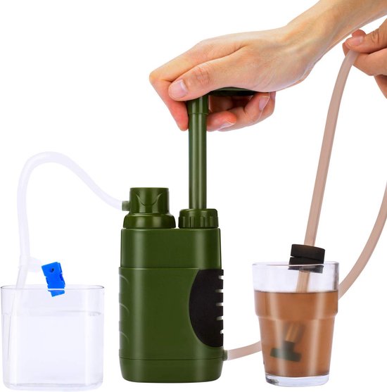 Tragbares Handpumpe Filtergerät - HydroGuard