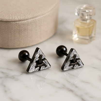 Dreieck | Minimalistische Ohrstecker