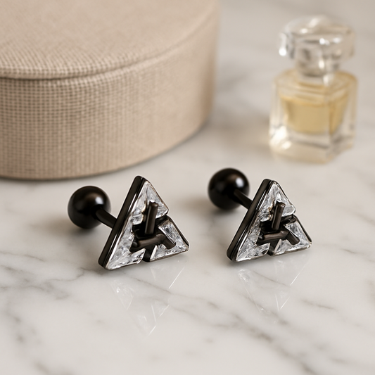 Dreieck | Minimalistische Ohrstecker