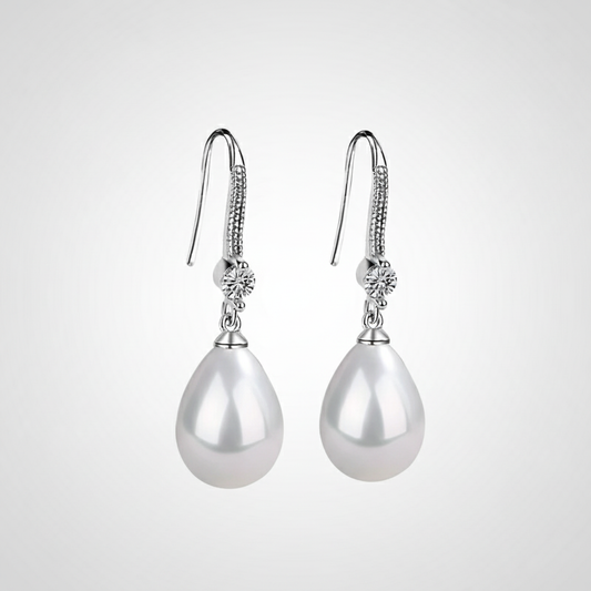 Tropfenförmige Ohringe - DropElegance 