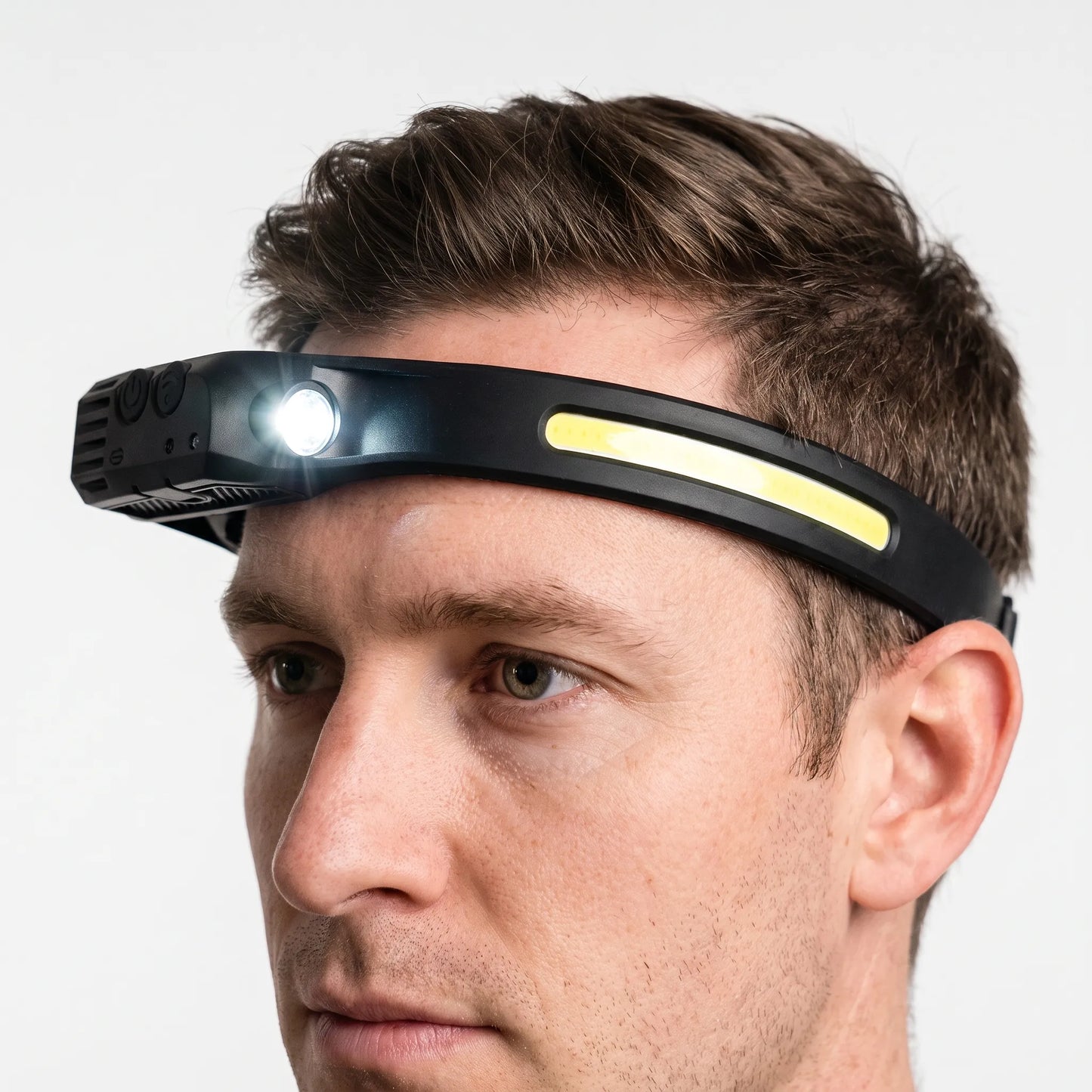 Über USB Aufladbare LED-Stirnlampe -  Novawear