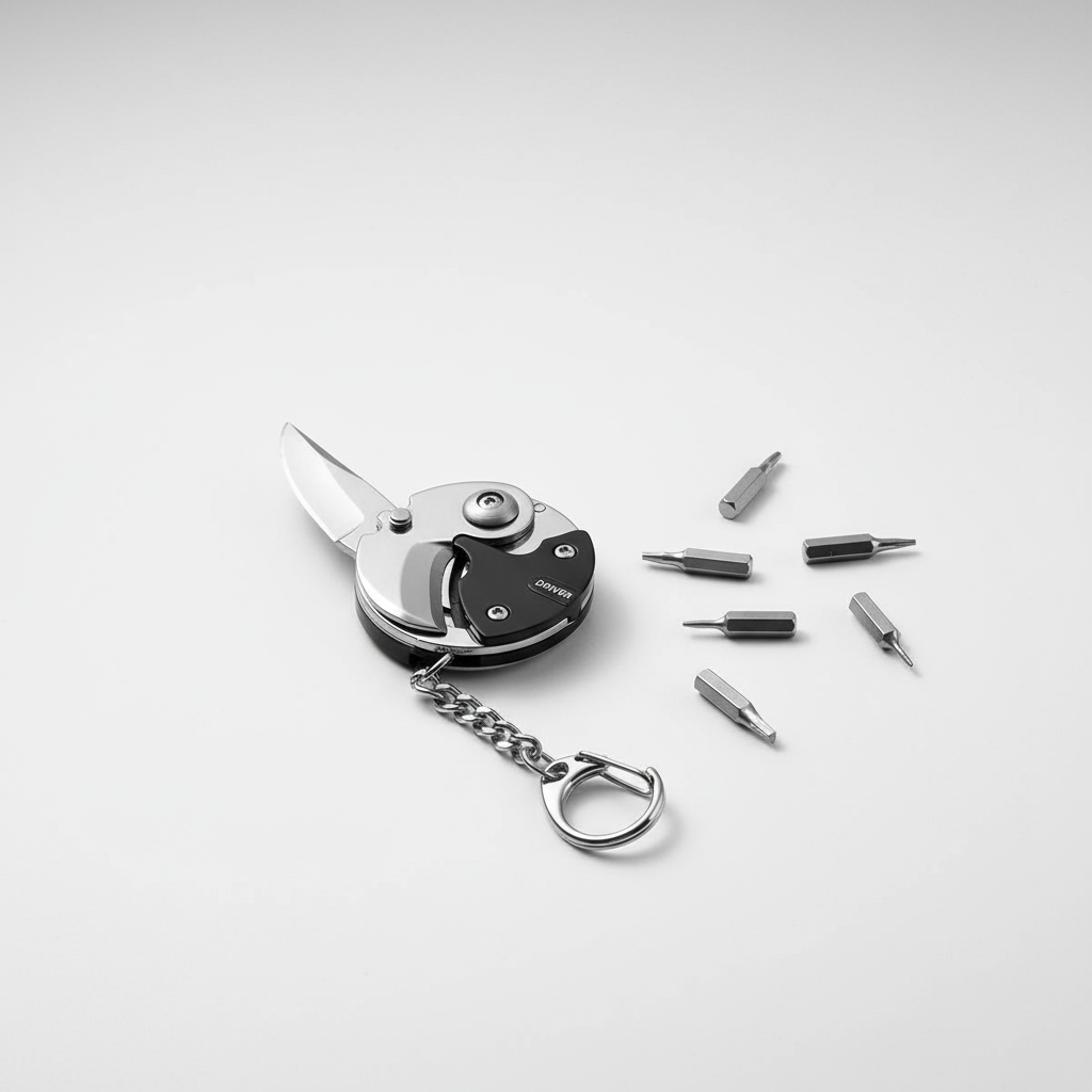 Ultrakompakte Metall Schlüsseltool - EveryCarry