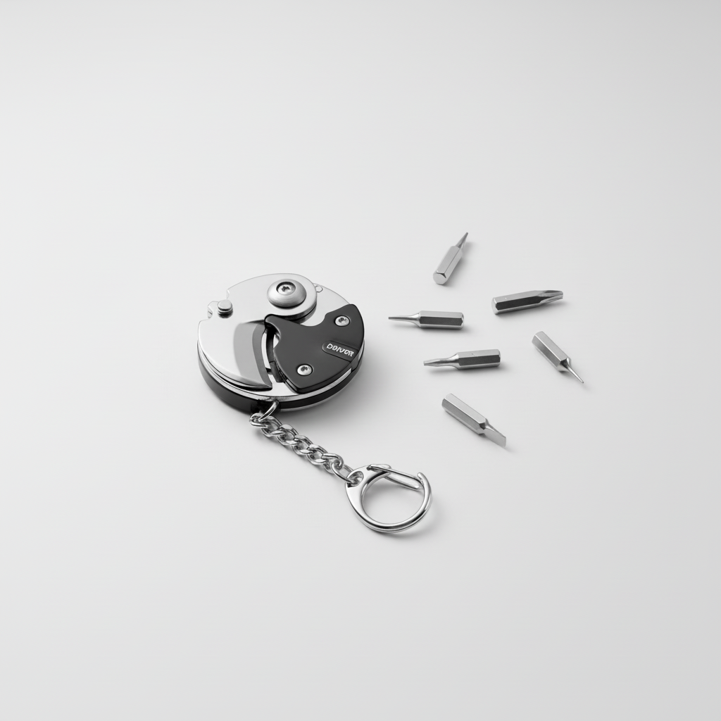 Ultrakompakte Metall Schlüsseltool - EveryCarry