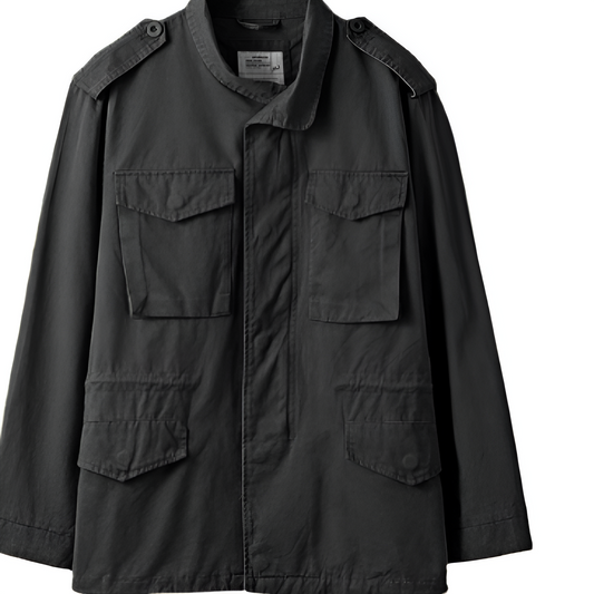 Herren Militärjacke mit praktischen Taschen – Enzo