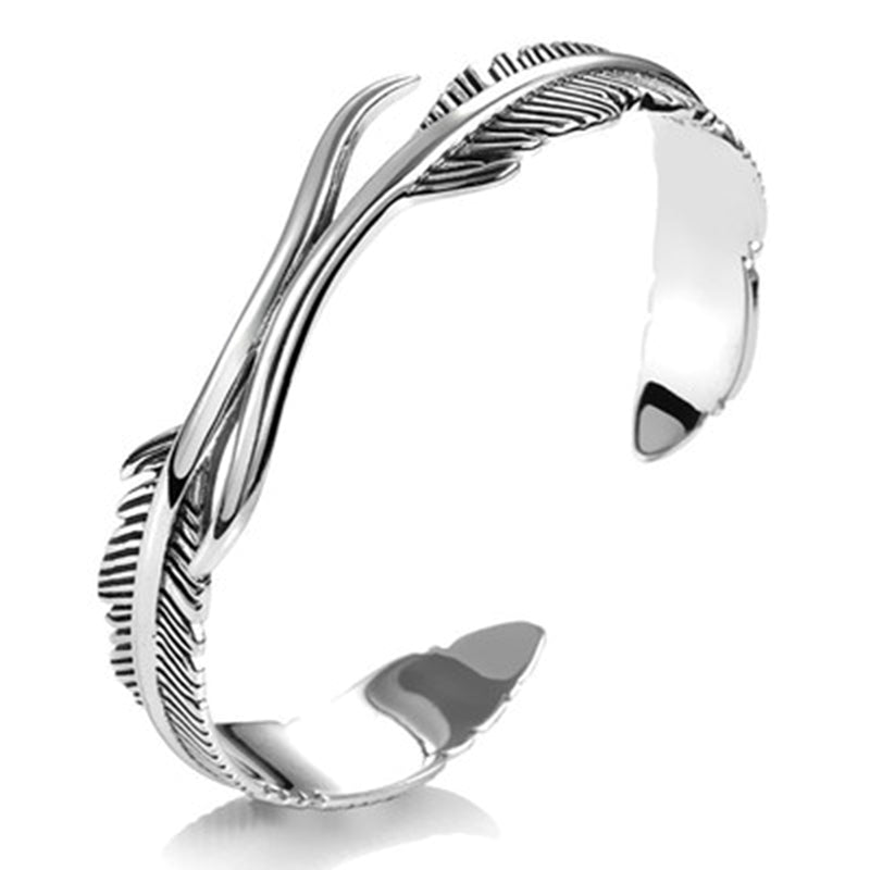 Unisex Armreif - FeatherGlow 