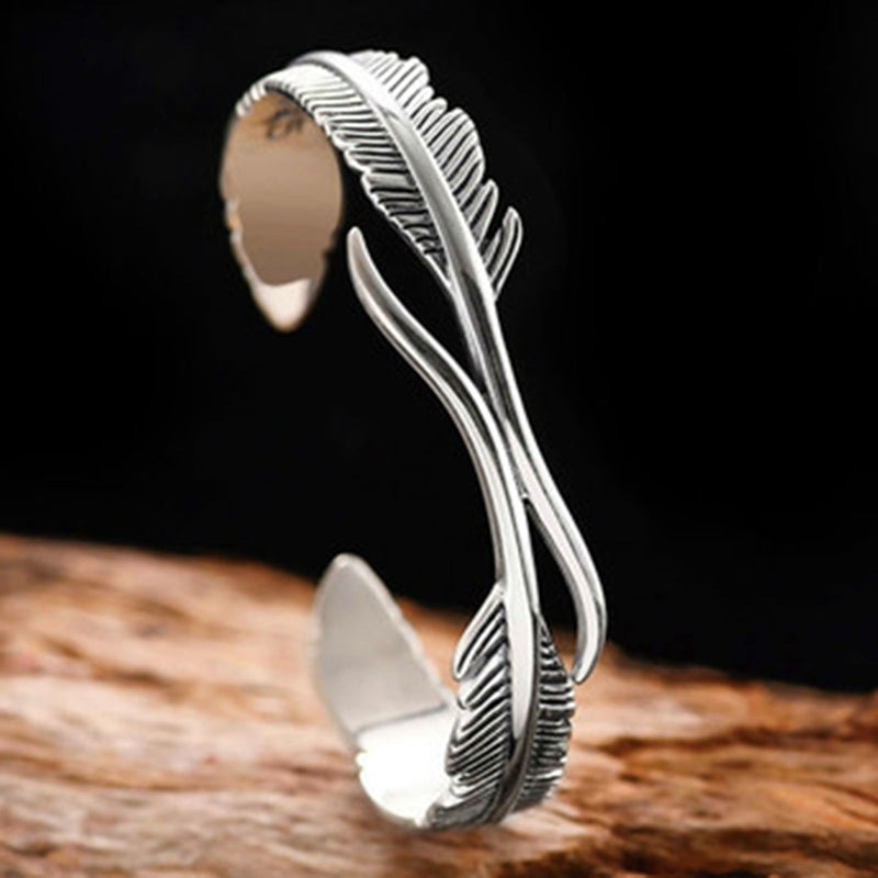 Unisex Armreif - FeatherGlow 