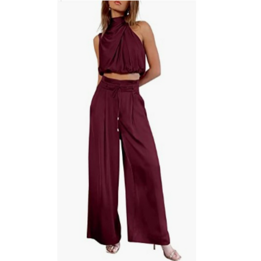 Sommer-Jumpsuit für Damen mit lockerem Schnitt – Salena