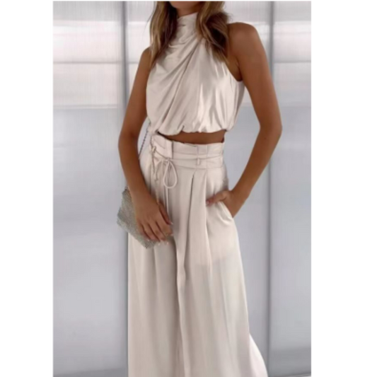 Sommer-Jumpsuit für Damen mit lockerem Schnitt – Salena