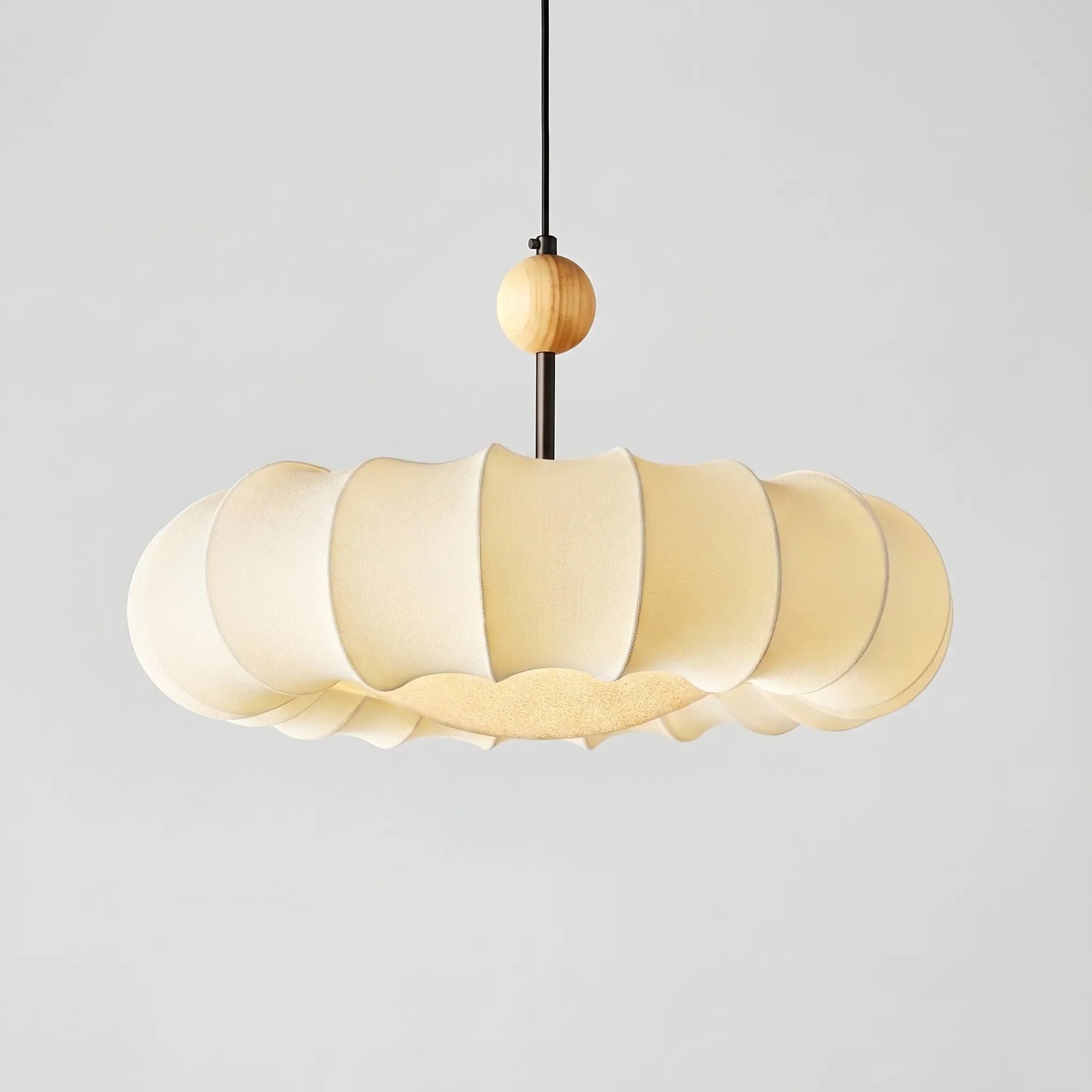 Veil-Inspired Fabric Pendant Light -  Veiluxe