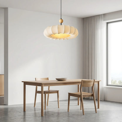 Veil-Inspired Fabric Pendant Light -  Veiluxe