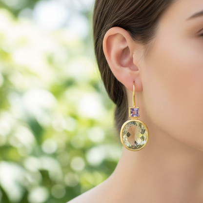 Vergoldetes Silbermaterial - CrystalGlow 