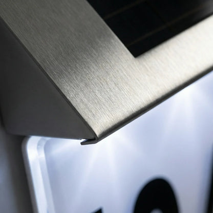 Verlicht Huisnummerbord Op Zonne-Energie Voor Buiten - Lumicipher