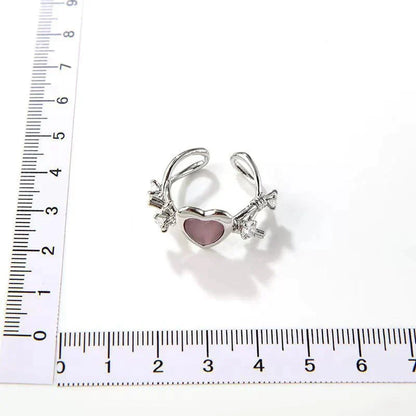 Verstellbarer Herzring - HeartJewelry 