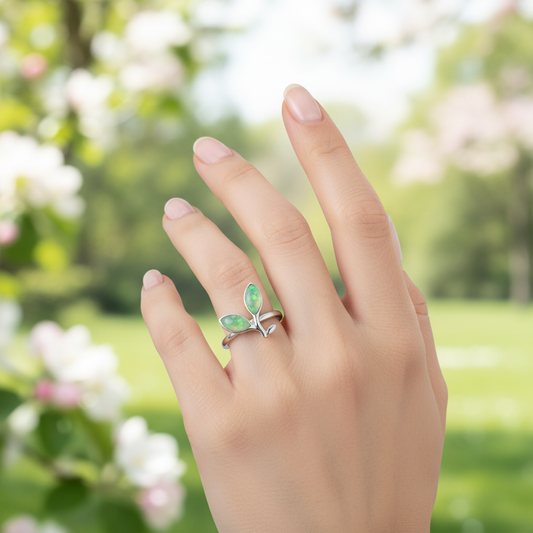 Verstellbarer Ring - LeafRing 