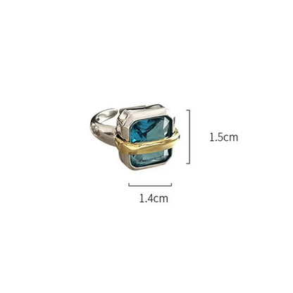 Verstellbarer Silberring - ClarityRing 