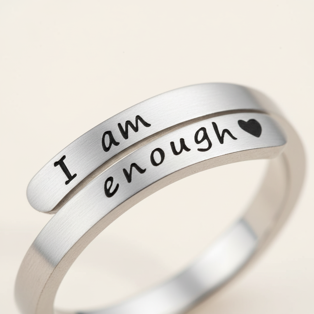 Verstellbarer Silberring - EmpowermentRing 