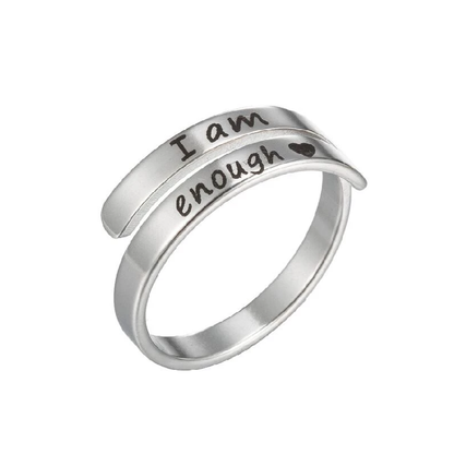 Verstellbarer Silberring - EmpowermentRing 
