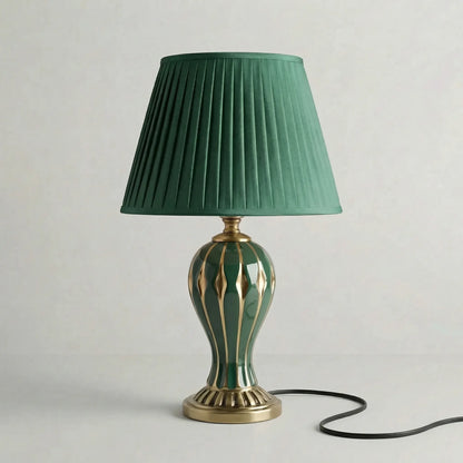 Vintage-Style Ceramic Table Lamp -  Claremoor