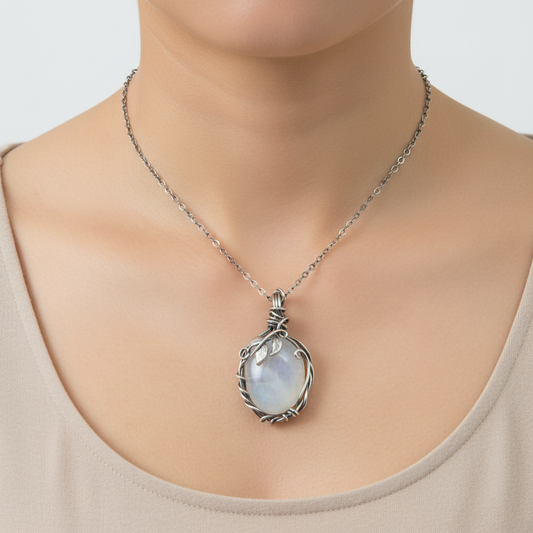 Vintage-Inspirierte Halskette - Glowstone 