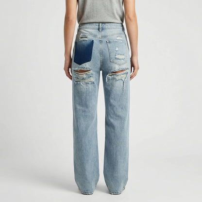 Vintage Ripped Damenjeans - Nelly