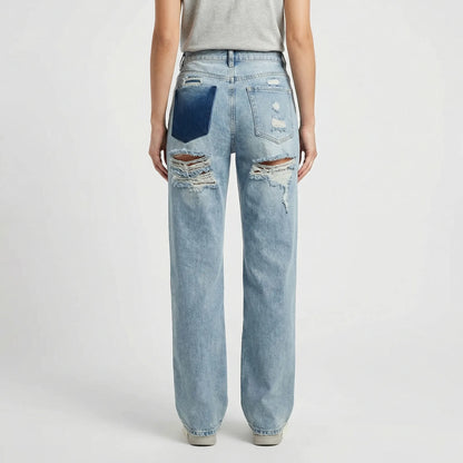 Vintage Ripped Damenjeans - Nelly