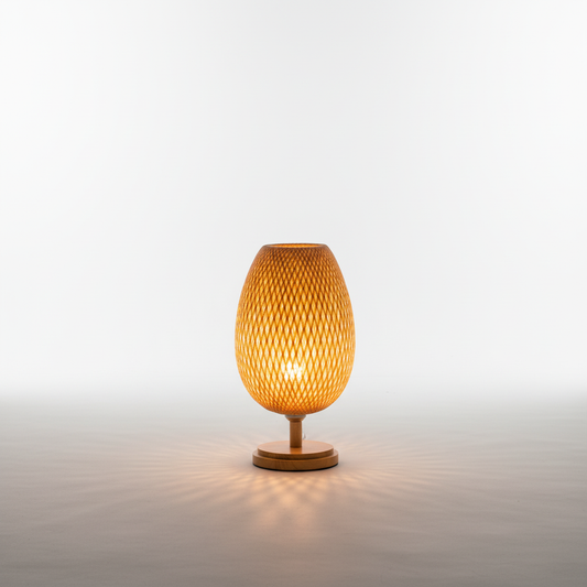 Vintage Inspirierte Wohnleuchte - BambooGlow