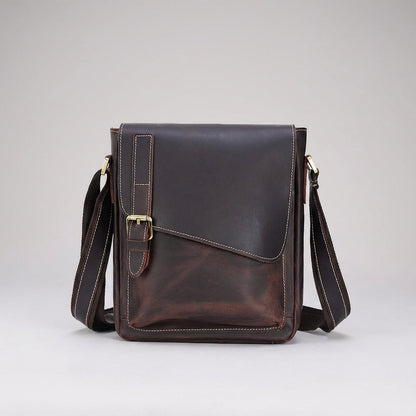 Vintage Volnerf Leren Schoudertas - Leatherlyft