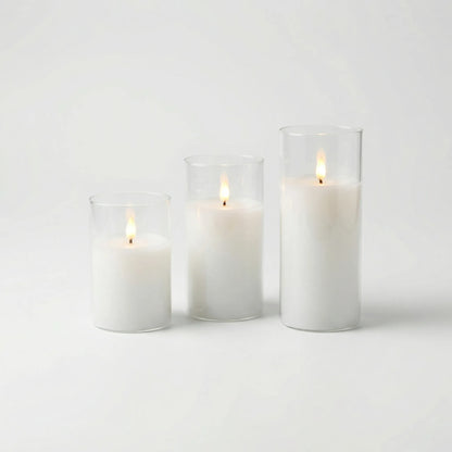 Vlamloze LED-Kaarsen In Een Set Van Drie - Lumivera