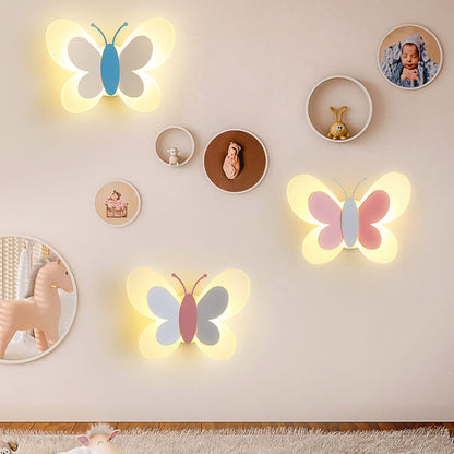 Vlindervormige LED-Wandlamp Met Warm Licht - Winglow