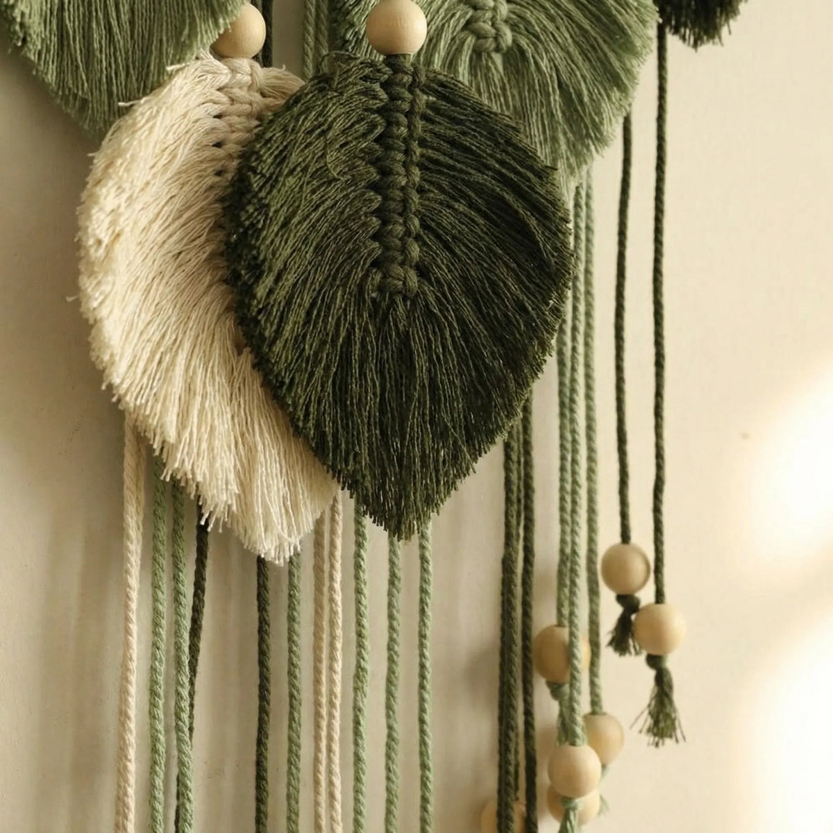 Wandbehang Mit Blattmotiv - Leaforia