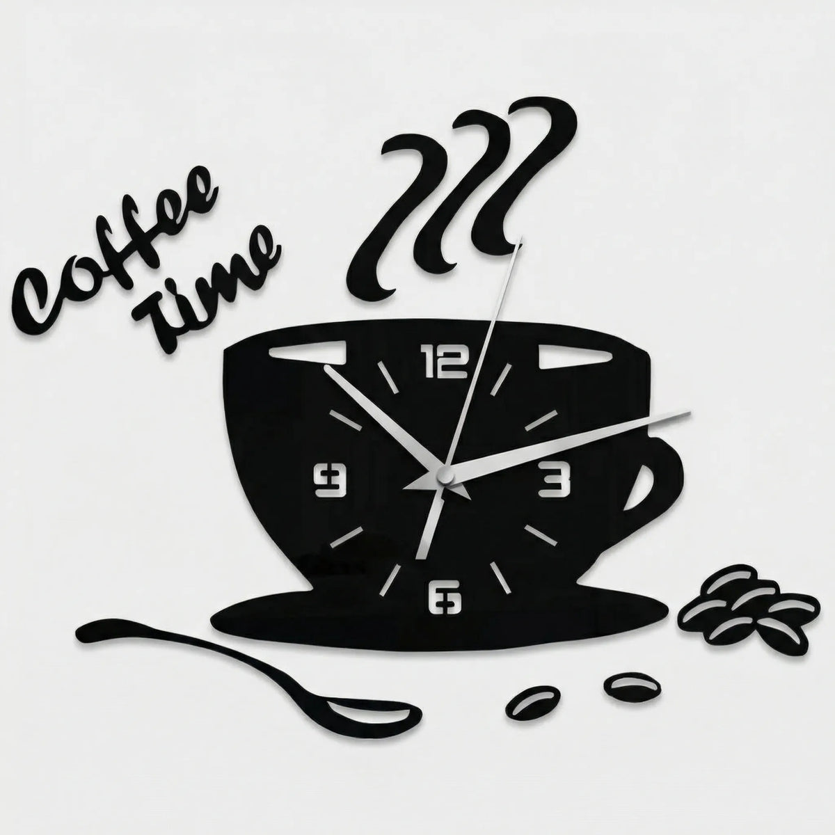 Wanduhr In Kaffeetassenform - Caffiora
