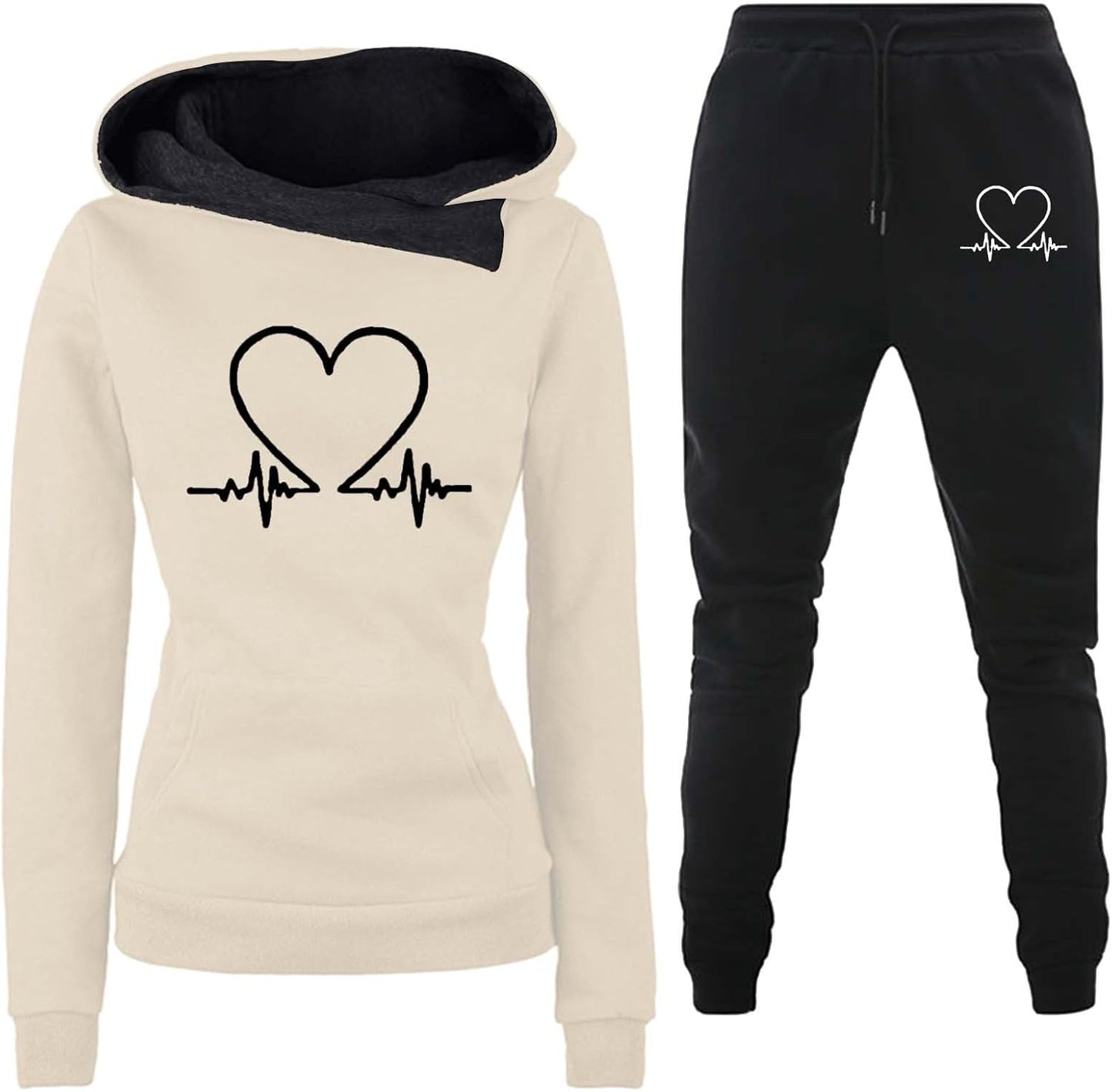 BEQUEMER ZWEITEILIGER DAMEN TRAININGSANZUG - WARMFLEX™