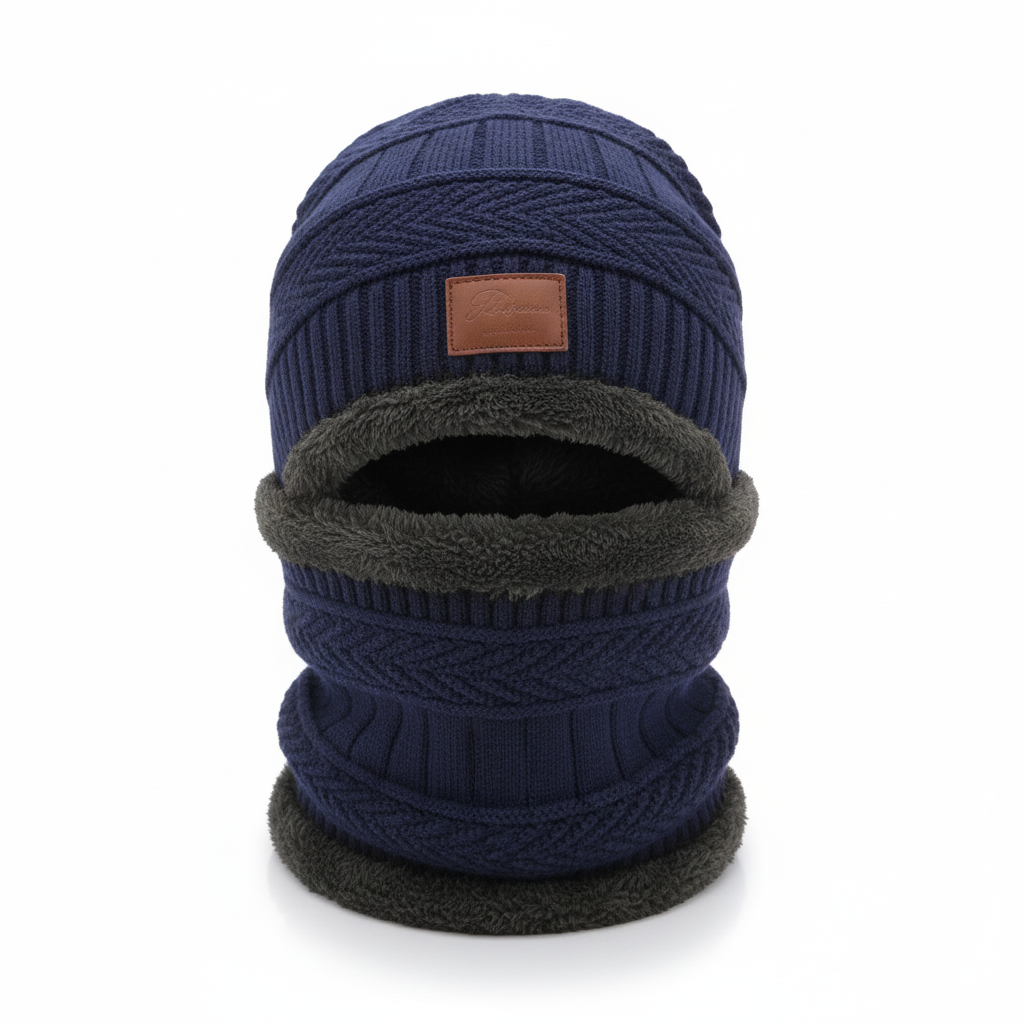 Wärmende Mütze Mit Gesichtsschutz - WinterCap