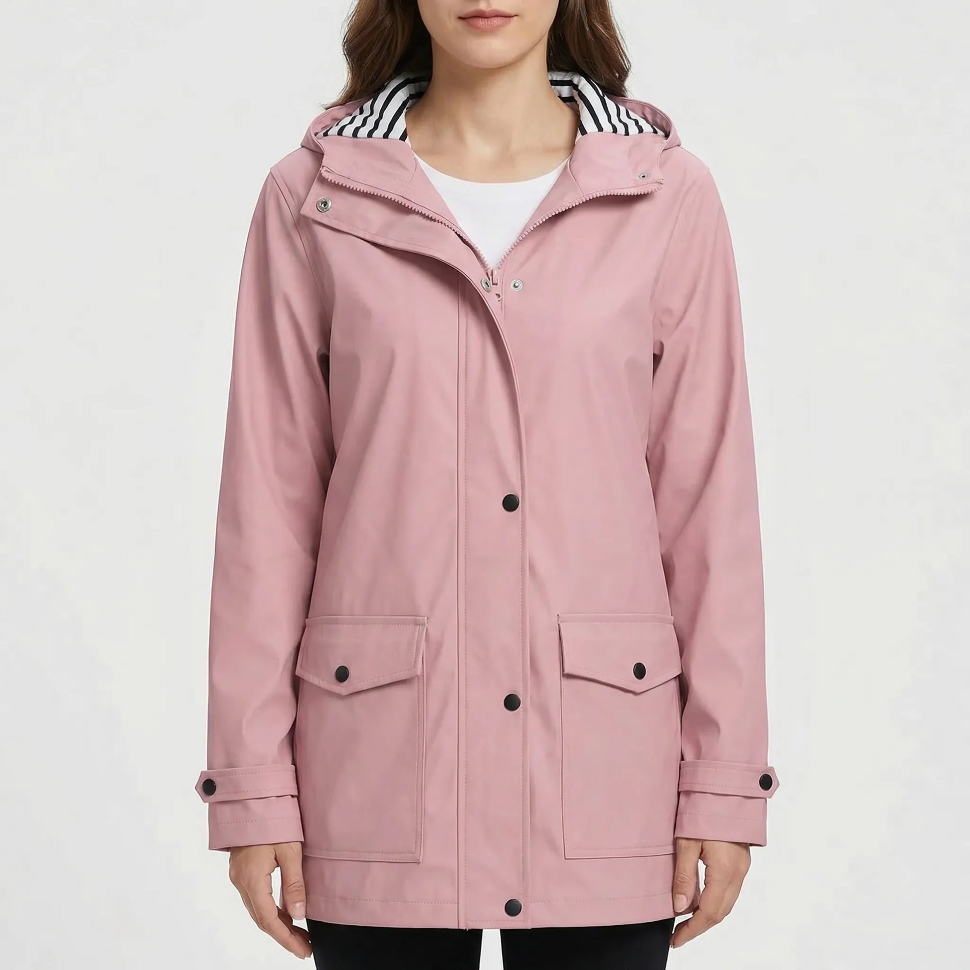 Wasserabweisende Outdoor-Jacke Mit Kapuze -  Raelwick