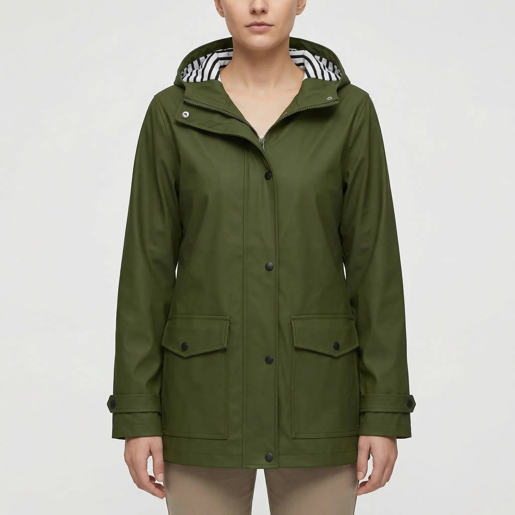 Wasserabweisende Outdoor-Jacke Mit Kapuze -  Raelwick