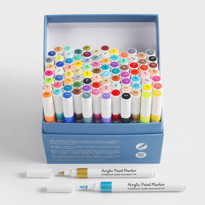 Wasserbasierte Acrylmarker Mit Weicher Spitze - Tintaro
