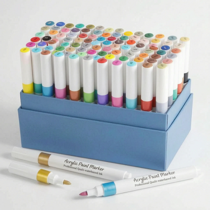 Wasserbasierte Acrylmarker Mit Weicher Spitze - Tintaro