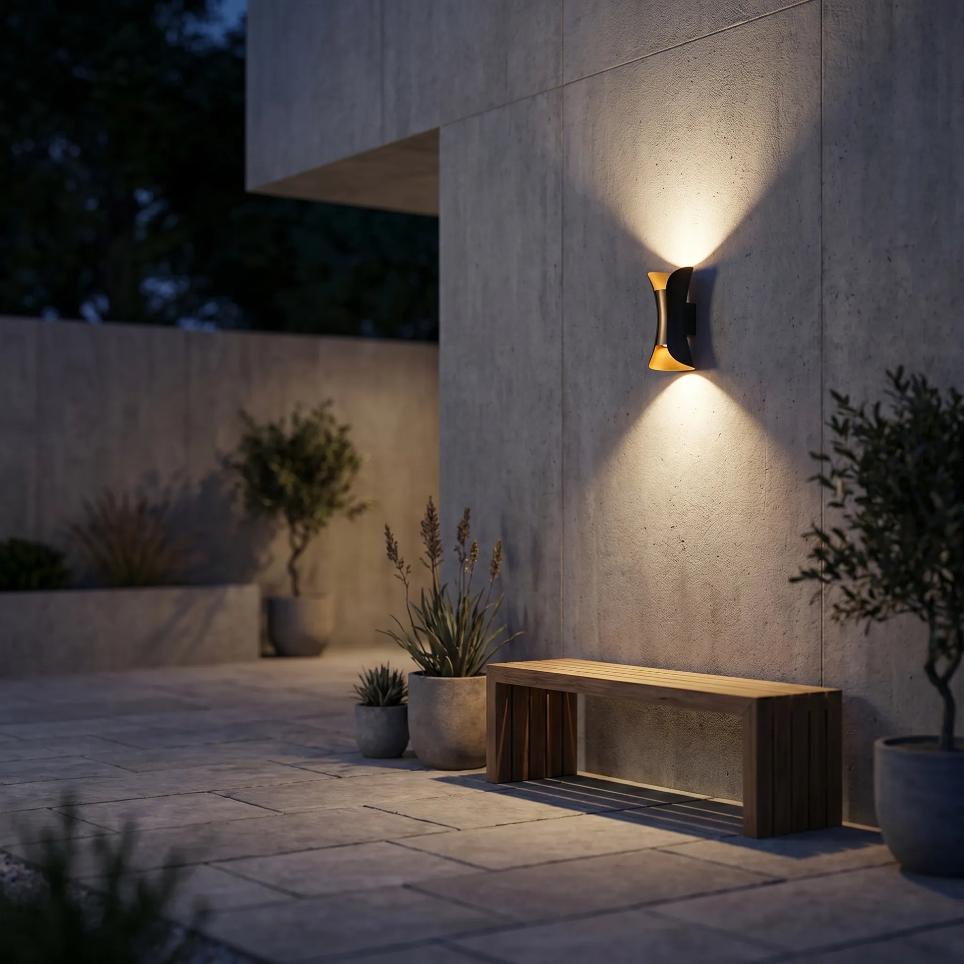 Weatherproof Outdoor LED Wall Light -  Walluxa