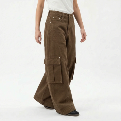 Weit Geschnittene Baggy Jeans Damen -  Faye
