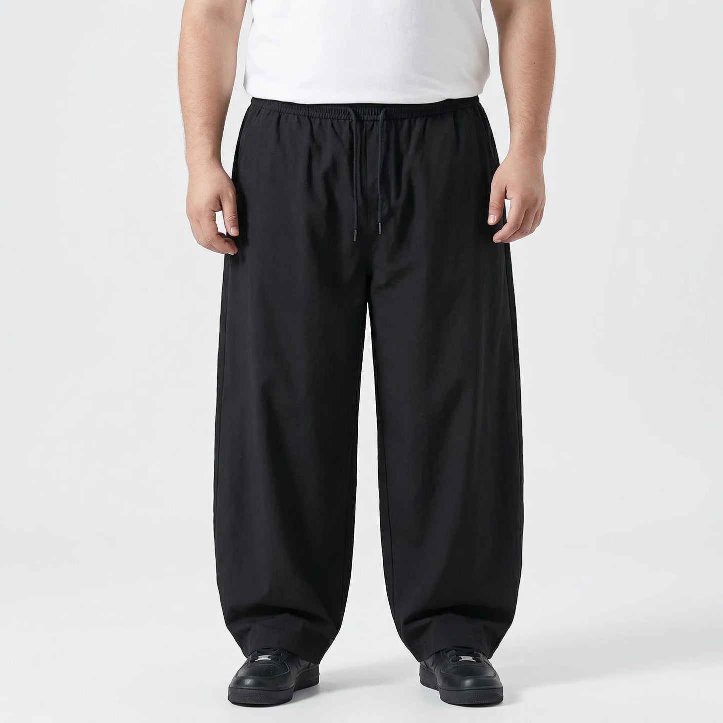 Weit Geschnittene Streetwear-Hose Für Große Größen - Michael