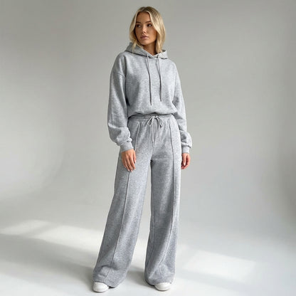 Weit Geschnittene Jogginghose Set - Patty