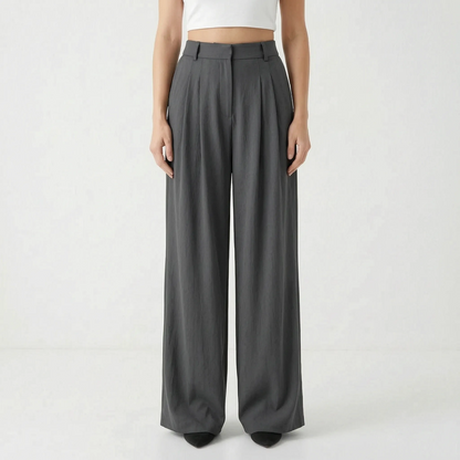 Weite Hose Mit Hohem Bund - Elovia