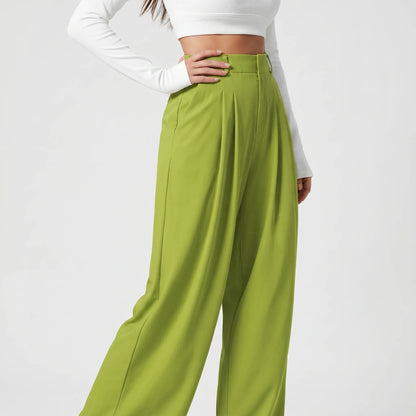 Weite Hose Mit Hohem Bund - Elovia