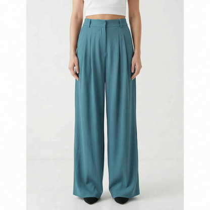 Weite Hose Mit Hohem Bund - Elovia