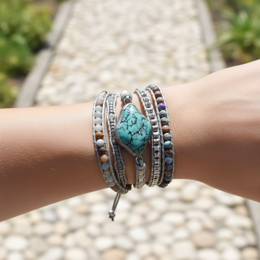 Wickelarmband Aus Steinen - SelinaPower 