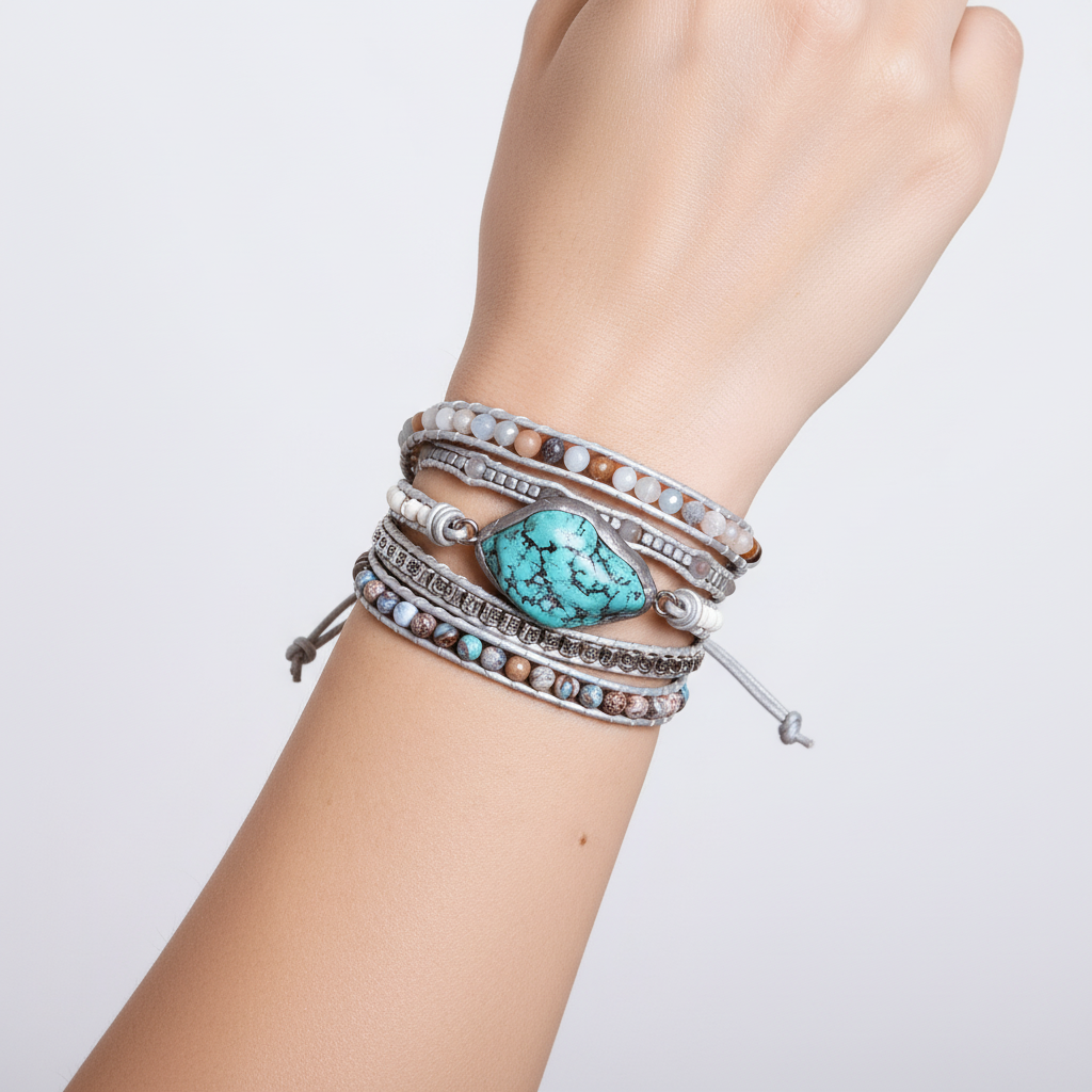 Wickelarmband Aus Steinen - SelinaPower 