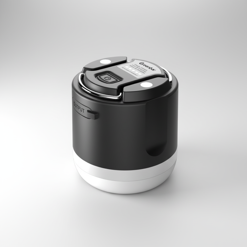 Wiederaufladbare Powerbank Lampe - GlowCore
