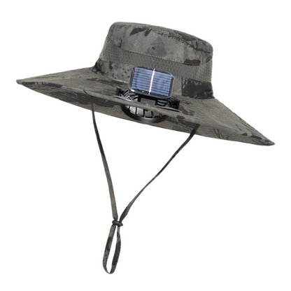 Sonnenschirmkappe für den Außenbereich mit eingebautem Ventilator – Sunbreeze