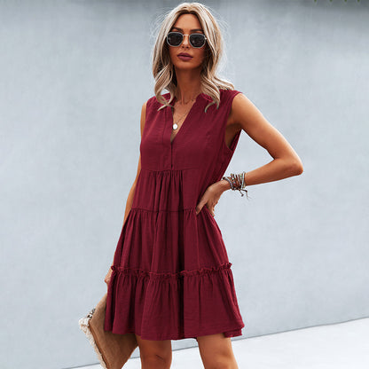 Fröhliches Sommerkleid mit lockerem Schnitt – Elin