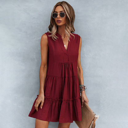 Fröhliches Sommerkleid mit lockerem Schnitt – Elin